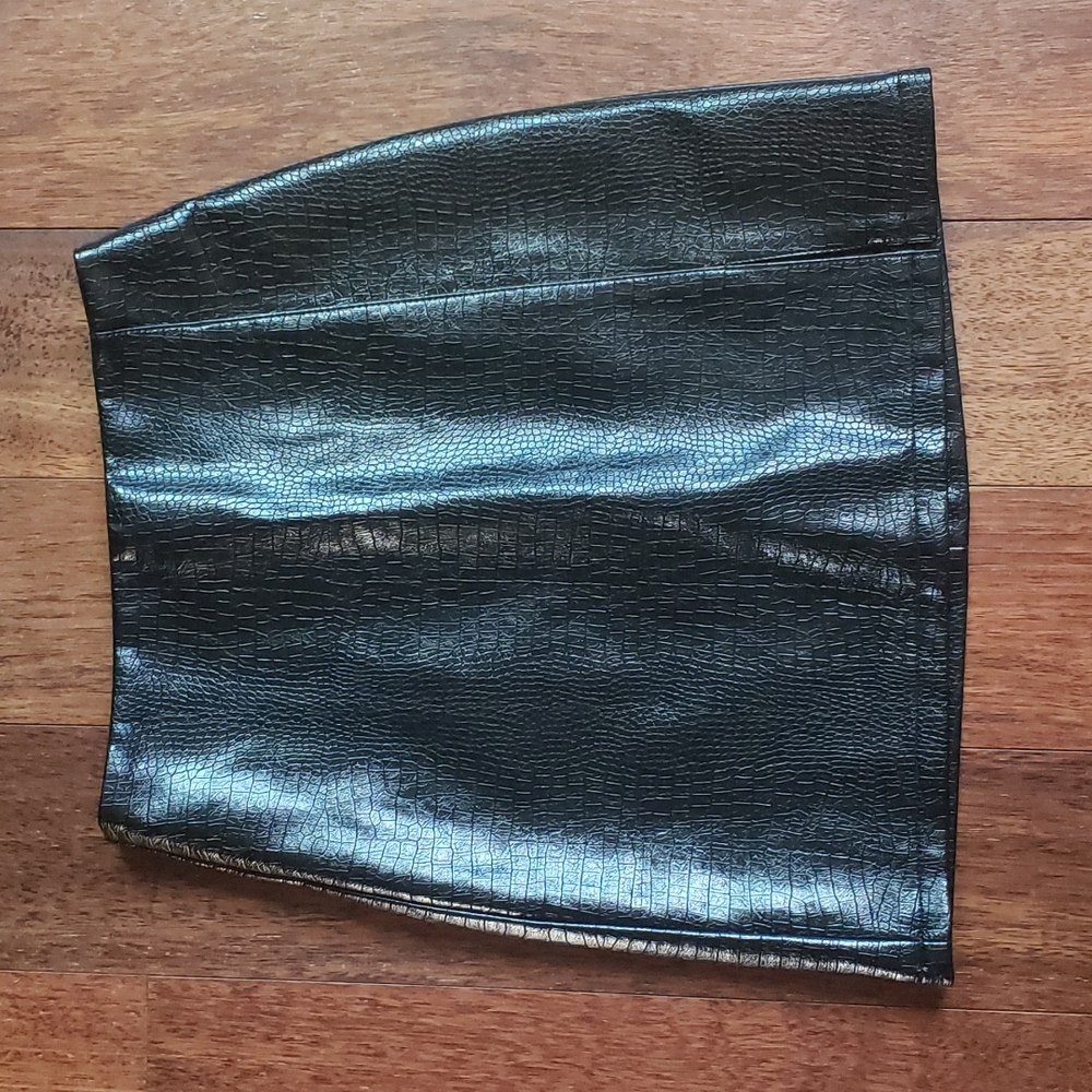 TopShop | Pleather Skirt